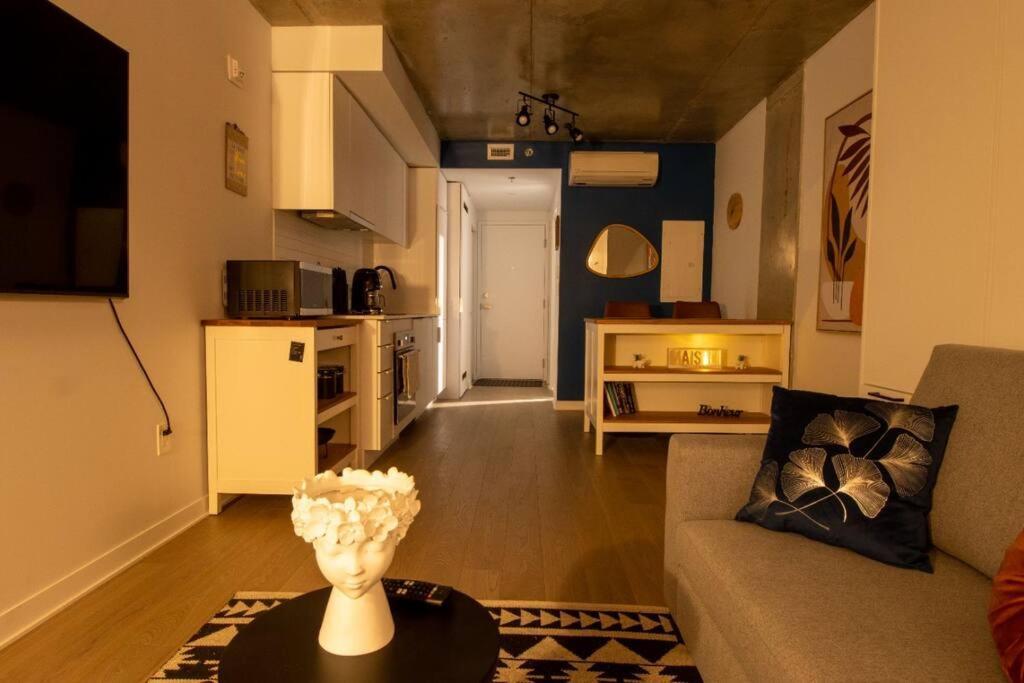 Bel Appartement Au Centre-Ville Montréal Dış mekan fotoğraf